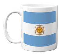 Stuff4 Argentina Mug - Patriotic Flag Design with Sun of May - Celebrate National Pride Or Travel Memories - 11oz Ceramic Gloss Mug