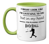 Stuff4 Baseball, in My Head Mug