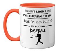 Stuff4 Baseball, in My Head Mug