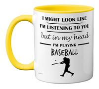 Stuff4 Baseball, in My Head Mug
