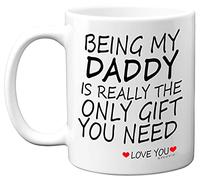 Stuff4 Being My Daddy Mug, Father's Day Present Son Daughter