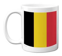 Stuff4 Belgium Mug, Bold Belgian Flag Design