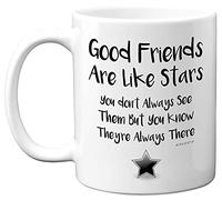 Stuff4 Best Friends Mug, Good Friends are Like Stars