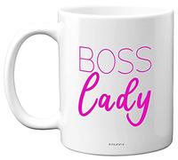Stuff4 Birthday Mugs for Women, Pink Boss Lady Mug
