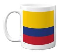 Stuff4 Colombia Mug - Bold Tricolour Flag Design - Celebrate Colombian Pride at Home or Work - 11oz Ceramic Gloss Mug