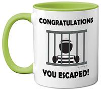 Stuff4 Congratulations You Escaped Retirement Mug