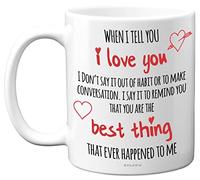 Stuff4 Cute Anniversary Mug for Her or Him, You are The Best Thing