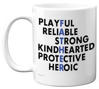 Stuff4 Dad Gifts - Family Acronym Mug - Happy Birthday Gifts for Father from Son Daughter, Wordplay Birthday Fathers Day Presents, 11oz Ceramic Dishwasher Safe Premium Mugs
