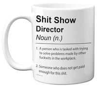 Stuff4 Director Mug, Sh*t Show Rude Joke Presents