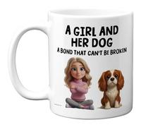 Stuff4 Dog Lover, Cavalier King Charles Spaniel Mug | Novelty Gifts for Friend Family from Relative Friend, Dog Owner Birthday Presents, Fun Bday Presents