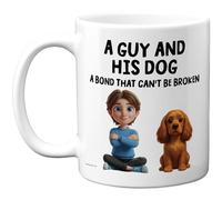 Stuff4 Dog Lover, Cocker Spaniel Mug | Novelty Gifts for Friend Family from Relative Friend, Dog Owner Birthday Presents, Fun Bday Presents
