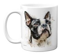Stuff4 Dog Lover Gifts - Boston Terrier Mug - Novelty Gifts for Friend Family from Relative Friend, Dog Owner Birthday Presents, Fun Bday Presents, 11oz Ceramic Dishwasher Safe Premium Mugs