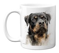Stuff4 Dog Lover Gifts - Rottweiler Mug - Novelty Gifts for Friend Family from Relative Friend, Dog Owner Birthday Presents, Fun Bday Presents, 11oz Ceramic Dishwasher Safe Premium Mugs