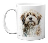 Stuff4 Dog Lover Gifts - Lhasa Apso Mug - Novelty Gifts for Friend Family from Relative Friend, Dog Owner Birthday Presents, Fun Bday Presents, 11oz Ceramic Dishwasher Safe Premium Mugs
