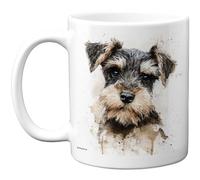 Stuff4 Dog Lover Gifts - Miniature Schnauzer Mug - Novelty Gifts for Friend Family from Relative Friend, Dog Owner Birthday Presents, Fun Bday Presents, 11oz Ceramic Dishwasher Safe Premium Mugs