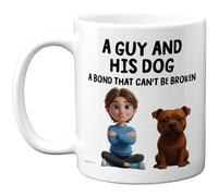 Stuff4 Dog Lover, Staffordshire Bull Terrier Mug | Novelty Gifts for Friend Family from Relative Friend, Dog Owner Birthday Presents, Fun Bday Presents
