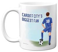 Stuff4 Football Mug Gift for Cardiff Fans, Footy Biggest Fan