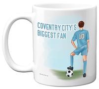 Stuff4 Football Mug Gift for Coventry Fans, Footy Biggest Fan