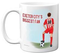 Stuff4 Football Mug Gift for Exeter Fans, Footy Biggest Fan