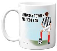 Stuff4 Football Mug Gift for Grimsby Fans, Footy Biggest Fan
