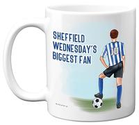 Stuff4 Football Mug Gift for Sheff Weds Fans - Footy Biggest Fan - Happy Birthday Mugs Present Gifts for Son Dad Brother Uncle Colleague Friend Cousin, 11oz Ceramic Dishwasher Safe Coffee Tea Cup