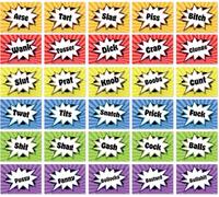 Stuff4 Funny A6 Rude Phrases Postcard Pack for Adults - Joke Postcard Gifts for Hens, Stags, Friends, Colleagues, Parties 148mm x 105mm Postcards