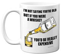 Stuff4 Funny Birthday Mug for Women and Men, Aged Whiskey Whisky