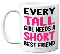 Stuff4 Funny Novelty Gifts for Your Best Friend - Tall Girl - 11oz Ceramic Dishwasher Safe Premium Mugs, Gifts for Friends, Christmas Mugs Birthday Gift Best