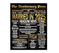 Stuff4 Gold 1st Anniversary Poster Unframed