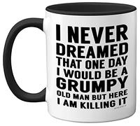 Stuff4 Grumpy Old Man Mug, Grandad Gifts
