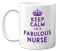 Stuff4 Keep Calm I'm a Fabulous Nurse Mug, Nurse Gifts