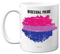 Stuff4 LGBT Gifts Novelty Mug, Bisexual Pride
