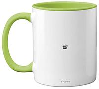 Nosey C**t Mug - Fun Sarcastic Gifts for Work Colleagues, Crude Rude Xmas Gift, Novelty Christmas Mug for Friends, Funny Secret Santa Gifts, 11oz Ceramic Dishwasher Safe Green Coffee Cup
