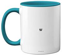 Stuff4 Nosey C**t Mug - Fun Sarcastic Gifts for Work Colleagues, Crude Rude Xmas Gift, Novelty Christmas Mug for Friends, Funny Secret Santa Gifts, 11oz Ceramic Dishwasher Safe Light Blue Coffee Cup