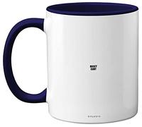 Nosey C**t Mug - Fun Sarcastic Gifts for Work Colleagues, Crude Rude Xmas Gift, Novelty Christmas Mug for Friends, Funny Secret Santa Gifts, 11oz Ceramic Dishwasher Safe Navy Blue Coffee Cup Mugs