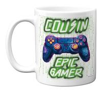 Stuff4 Novelty Gifts for Cousin from Cousin Relative, Gamer Birthday, Mug