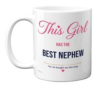 Stuff4 Novelty Mug for Auntie, Best Nephew