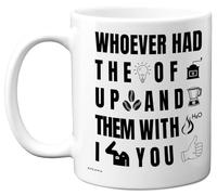 Stuff4 Novelty Mug for Women and Men, Salute to Coffee