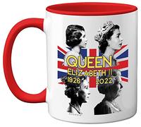 Stuff4 Queen Elizabeth II Commemorative Mug, Royal Mugs for Her or Him