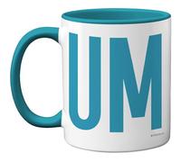 Stuff4 Rude Gifts - Blue C*m Mug - Funny Gifts for Men Women from Friend Colleague, Swearing Birthday Presents, Fun Bday Presents, 11oz Pink Handle Ceramic Dishwasher Safe Premium Mugs