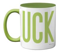 Stuff4 Rude Gifts - Green Cu*k Mug - Funny Gifts for Men Women from Friend Colleague, Swearing Birthday Presents, Fun Bday Presents, 11oz Green Handle Ceramic Dishwasher Safe Premium Mugs