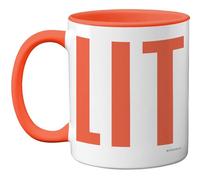 Stuff4 Rude Gifts - Orange Cl*t Mug - Funny Gifts for Men Women from Friend Colleague, Swearing Birthday Presents, Fun Bday Presents, 11oz Orange Handle Ceramic Dishwasher Safe Premium Mugs