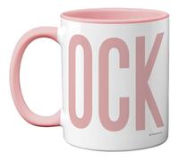 Stuff4 Rude Gifts - Pink C*ck Mug - Funny Gifts for Men Women from Friend Colleague, Swearing Birthday Presents, Fun Bday Presents, 11oz Pink Handle Ceramic Dishwasher Safe Premium Mugs