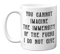 Stuff4 Sarcastic Coffee Mug - Bold Irreverent Slogan Design - Funny Gift for Colleagues or Friends - 11oz Ceramic Gloss Mug
