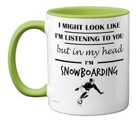 Stuff4 Snowboarding, in My Head Mug