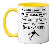Stuff4 Snowboarding, in My Head Mug
