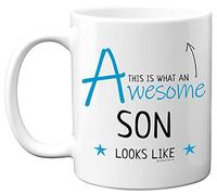 Stuff4 Son Mug, Birthday Gifts, This is What an Awesome Son Looks Like