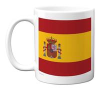 Stuff4 Spain Mug, Bold Flag & Coat of Arms Souvenir