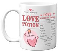 Stuff4 Anniversary Mug Gift for Men Women - Love Potion - Happy Wedding Anniversary Valentine's Day Mugs for Girlfriend Boyfriend Wife Husband, 11oz Ceramic Coffee Cup