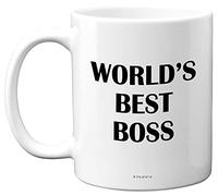 Stuff4 Worlds Best Boss Mug, Gifts for Your Boss, 11oz Ceramic Premium Mugs, boss Coffee, Mug for boss, Gift for boss